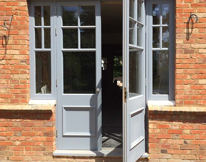 Woodframe Joinery bifold wood French doors and patio doors Camden